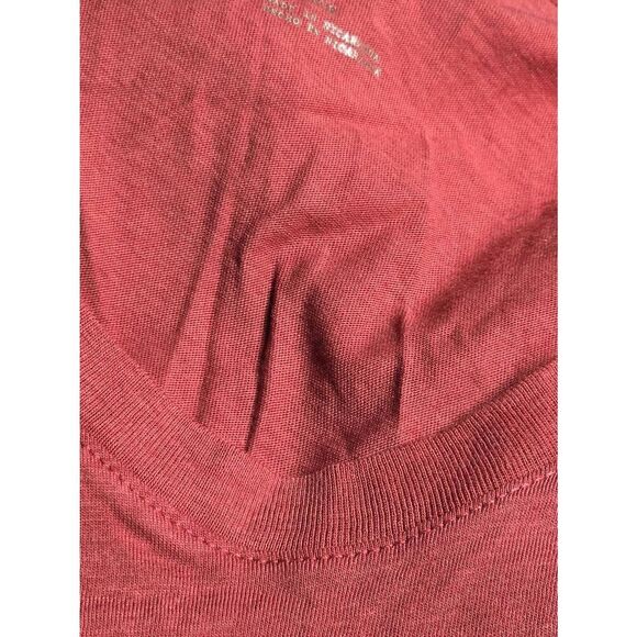 A new day  Dark Pink Scoop Neck Top XL - Picture 2 of 3